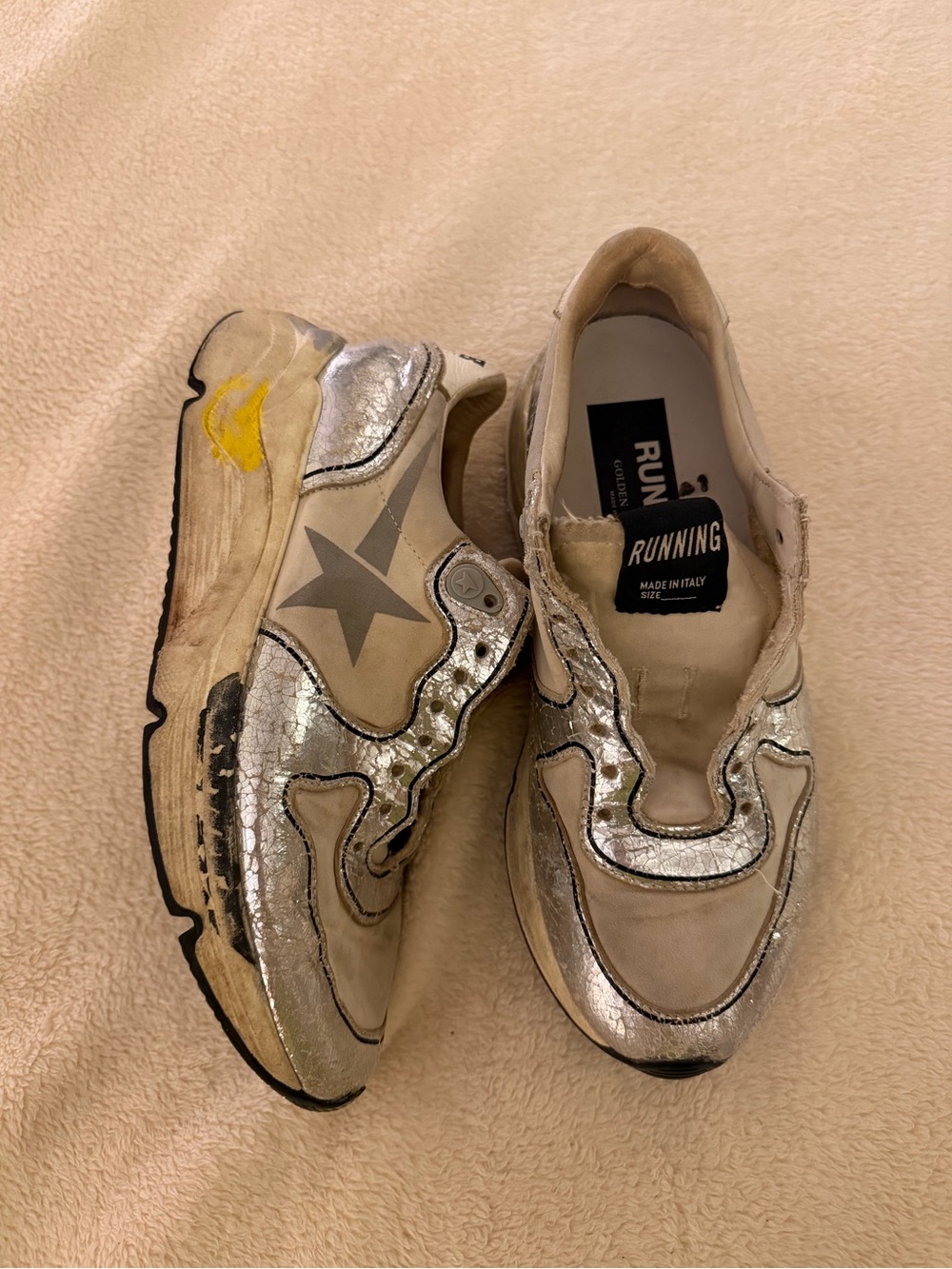 Golden Goose Running Sole Sneakers Size 36
